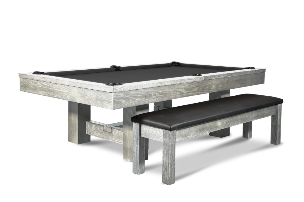 PTP Grayson Slate Pool Table in Whitewash - Image 3