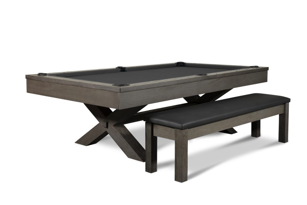 PTP Braelynn Slate Pool Table in Charcoal - Image 4