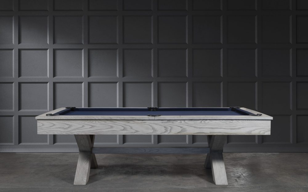 PTP Braelynn Slate Pool Table in Whitewash - Image 9