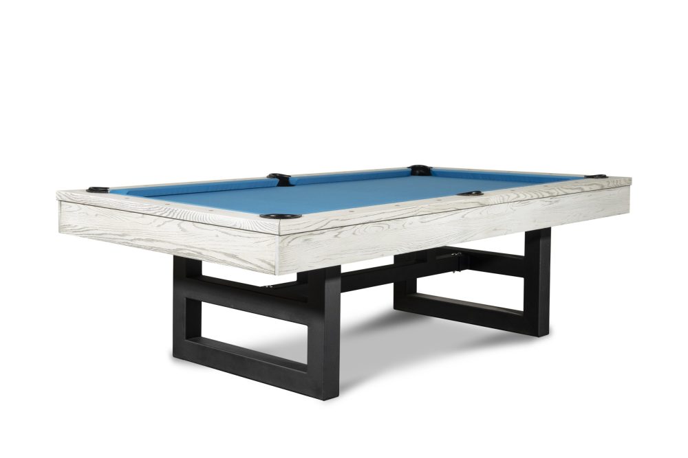 PTP Habana Slate Pool Table in Whitewash