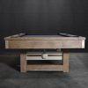 Nixon Billiards Bryant Slate Pool Table in Weathered Natural w/ Metal Legs - Image 5