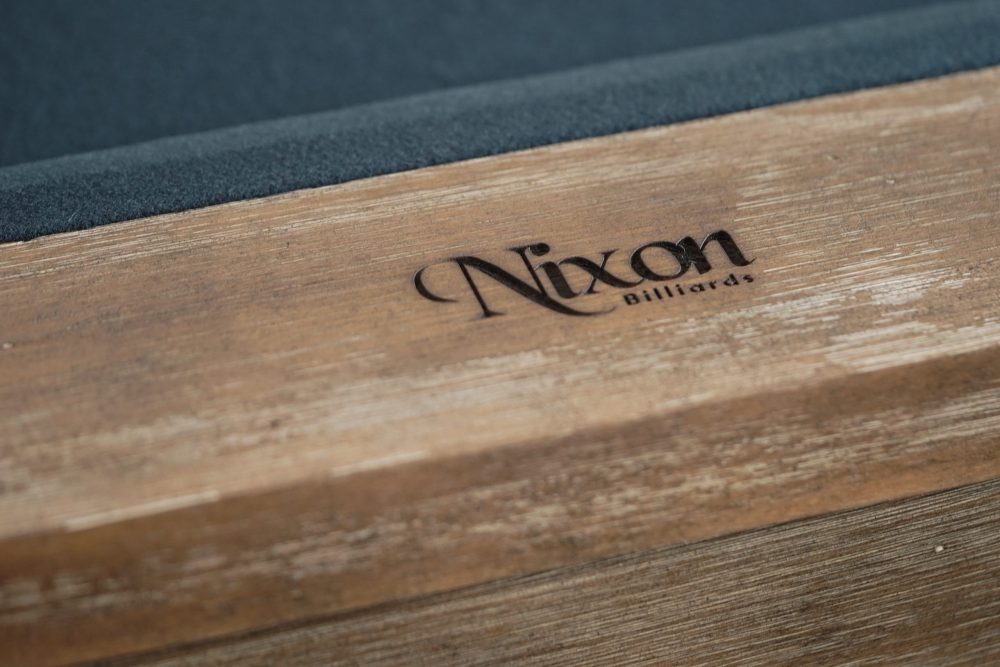 Nixon Billiards Bryant Slate Pool Table in Weathered Natural w/ Wood Legs - Image 13