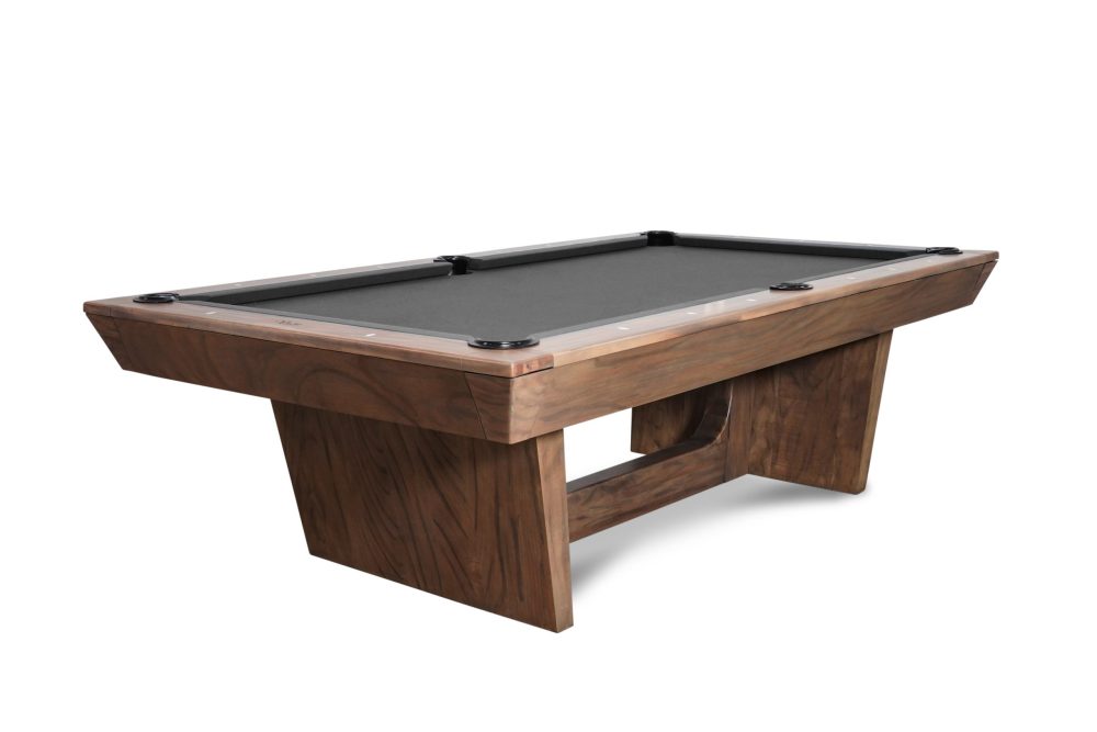 Nixon Billiards KAI Slate Pool Table in Walnut