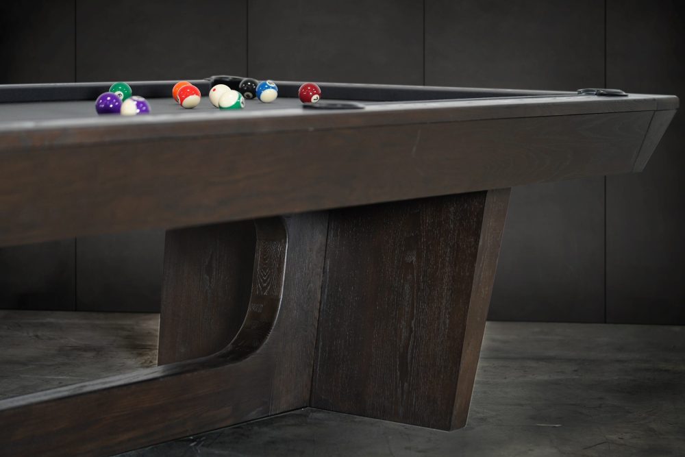 Nixon Billiards KAI Slate Pool Table in Waxed Brown - Image 10