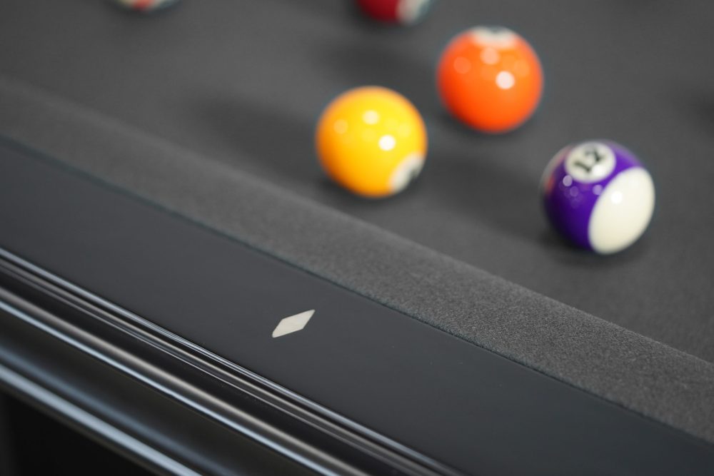 PTP Kennedy 8' Slate Pool Table in Stain Black - Image 7