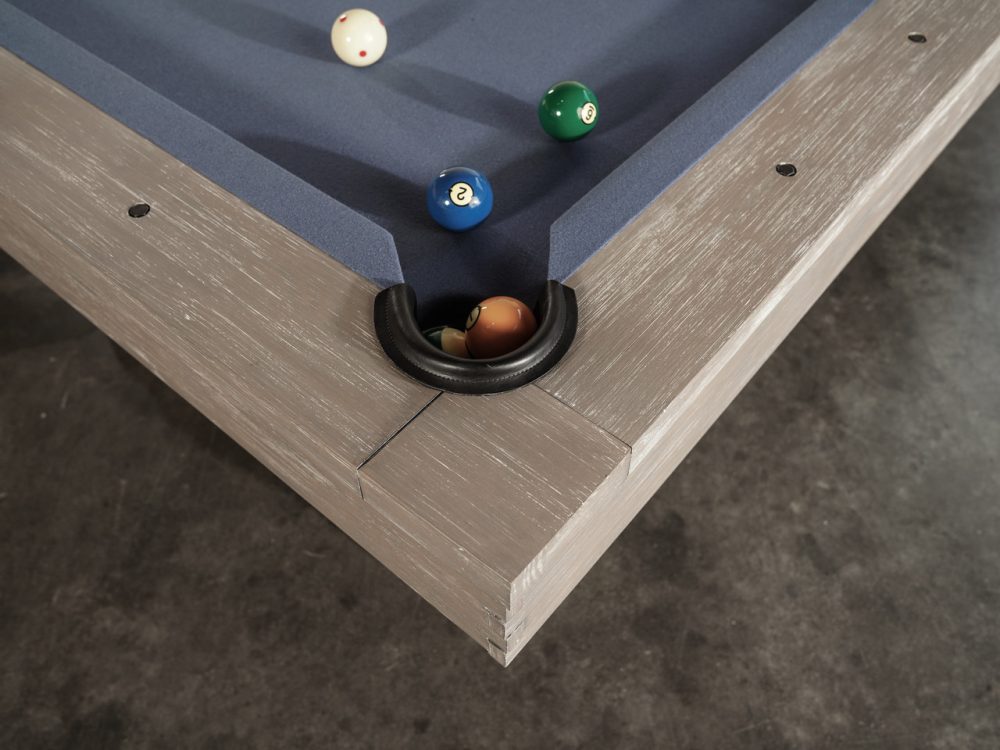 Nixon Billiards Huck Slate Pool Table in Grey White Oak - Image 7