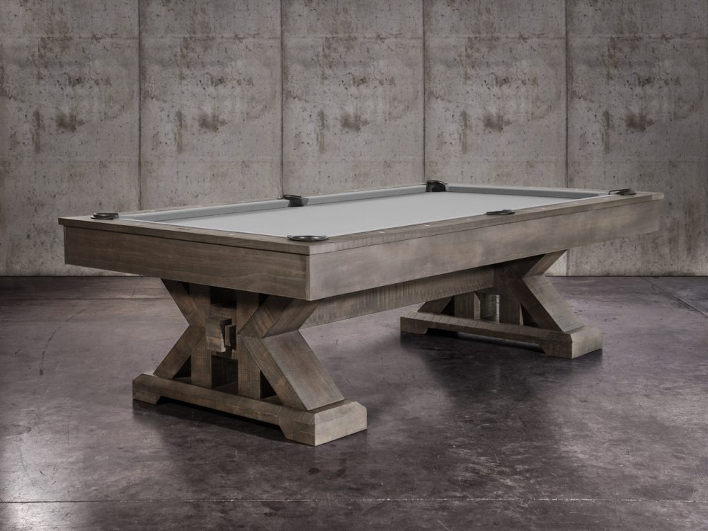 Nixon Billiards Jasper Slate Pool Table in Weathered Slate - Image 4