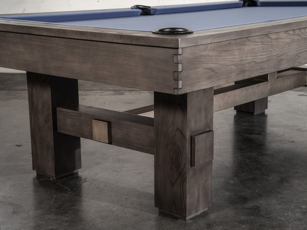 Nixon Billiards Kemp Slate Pool Table in Grayson Grey - Image 15