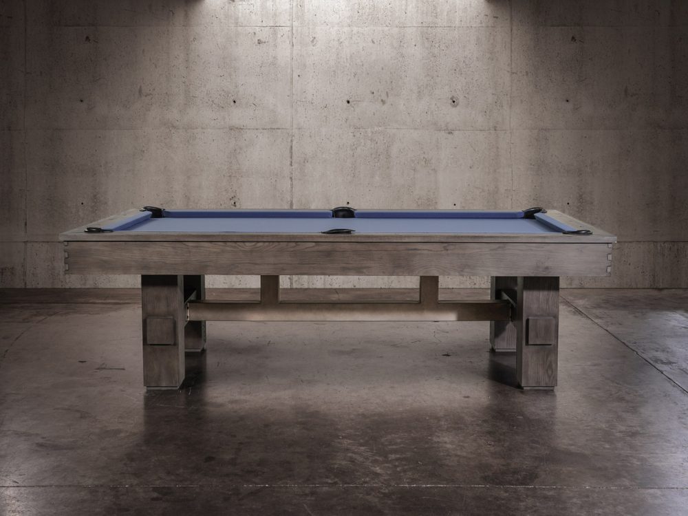 Nixon Billiards Kemp Slate Pool Table in Grayson Grey - Image 6