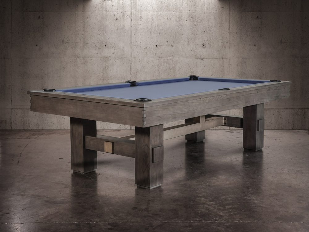 Nixon Billiards Kemp Slate Pool Table in Grayson Grey - Image 5