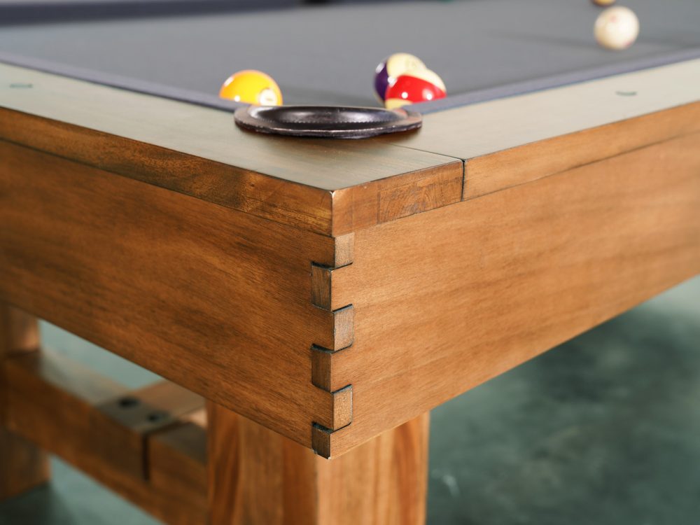 Nixon Billiards Presli Slate Pool Table in Native Acacia - Image 10