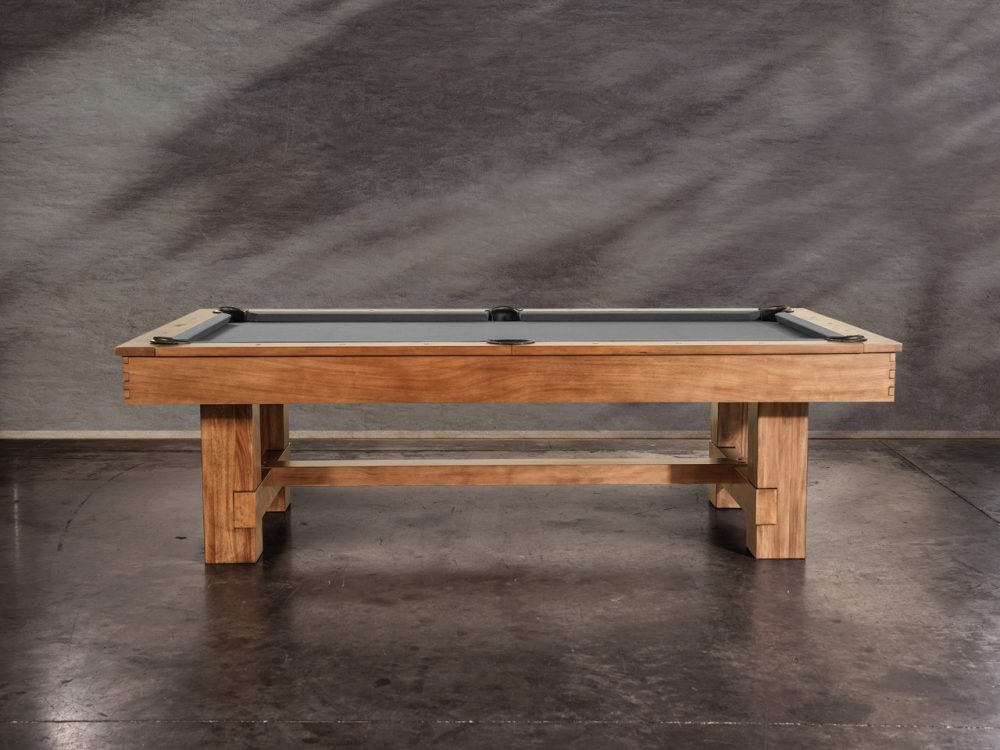 Nixon Billiards Presli Slate Pool Table in Native Acacia - Image 6