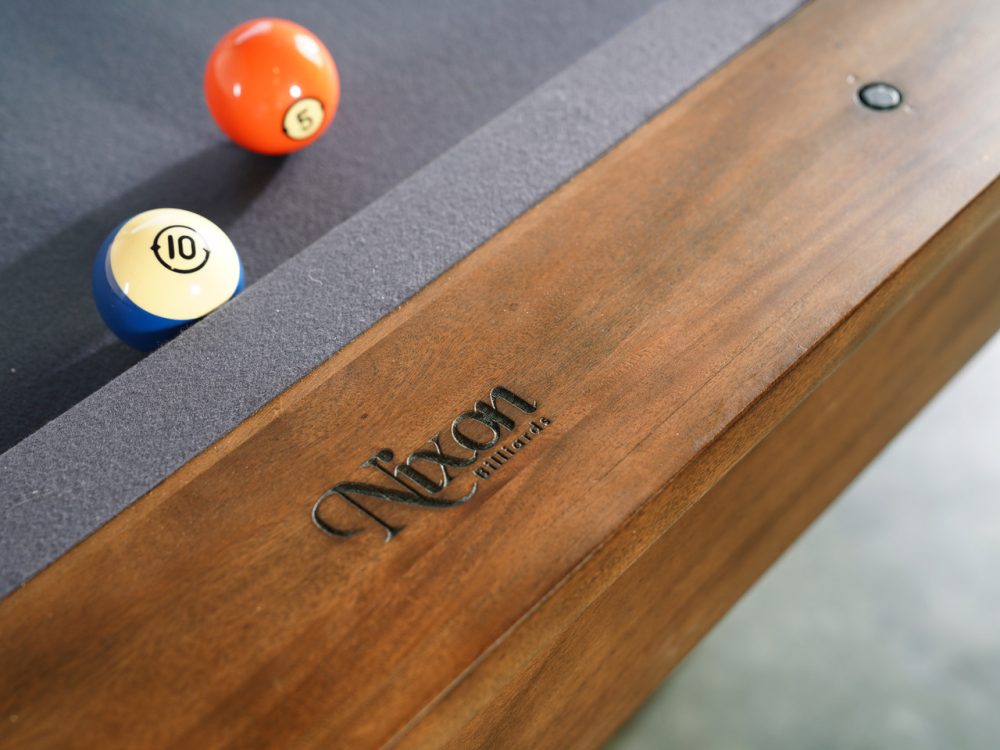 Nixon Billiards Presli Slate Pool Table in Native Acacia - Image 8