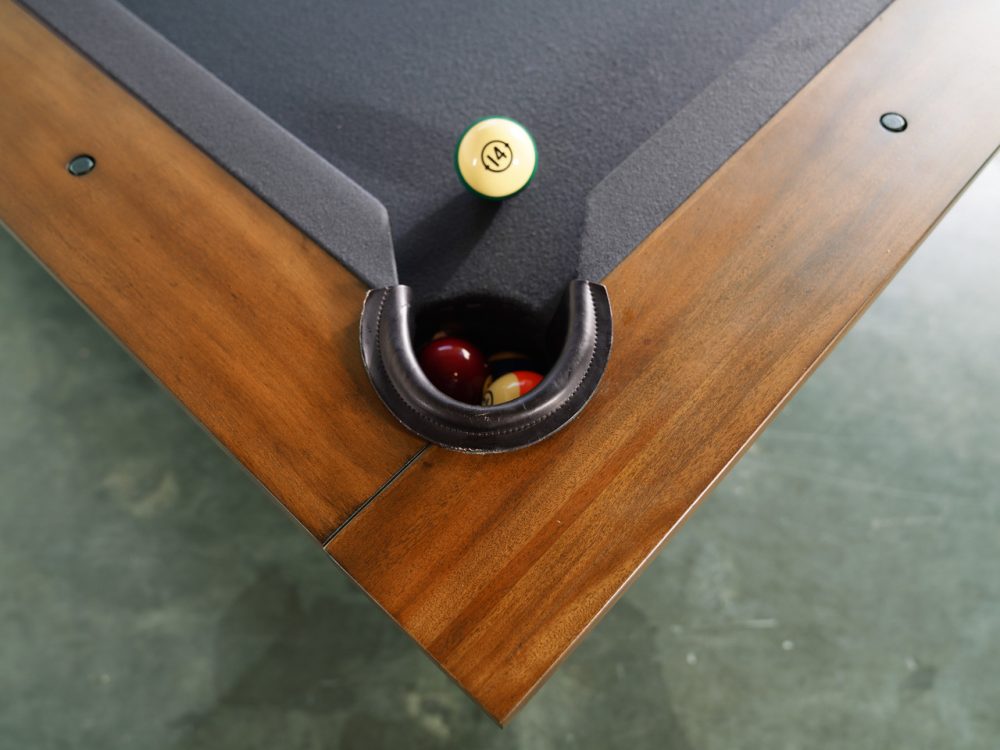 Nixon Billiards Presli Slate Pool Table in Native Acacia - Image 9