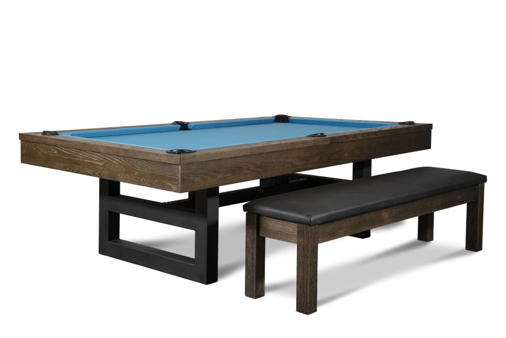 PTP Habana Slate Pool Table in Brown Wash - Image 4