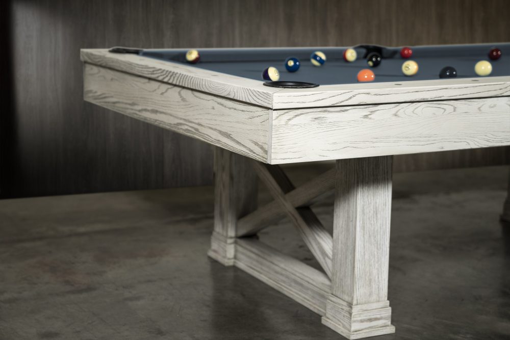 PTP Austin Slate Pool Table in Whitewash - Image 7