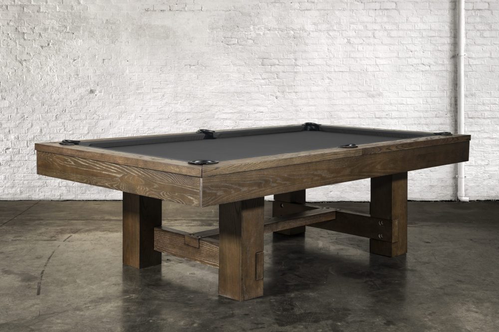 PTP Grayson Slate Pool Table in Brown Wash - Image 5