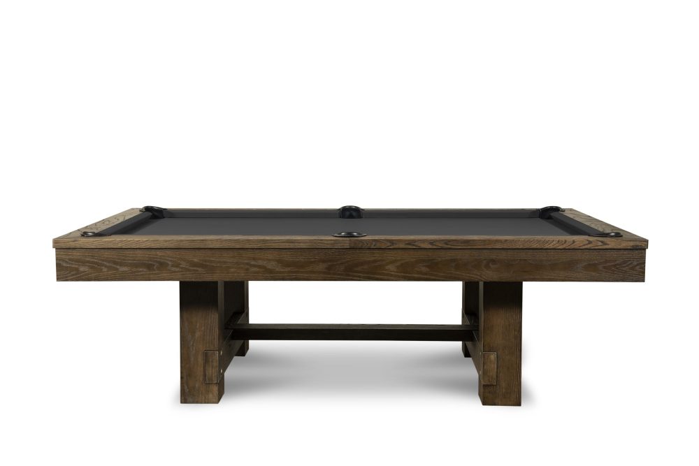 PTP Grayson Slate Pool Table in Brown Wash - Image 2