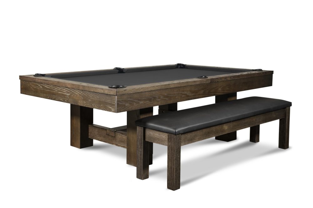 PTP Grayson Slate Pool Table in Brown Wash - Image 3