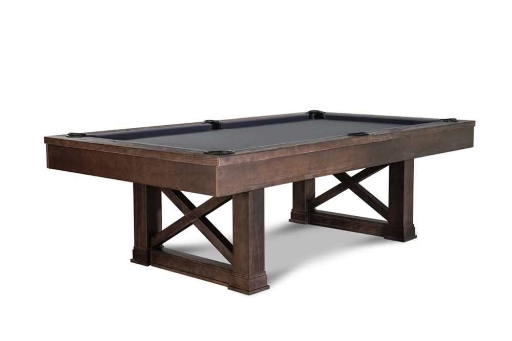 PTP Austin Slate Pool Table in Brown Wash