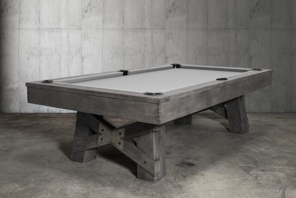 Nixon Billiards Georgia Slate Pool Table in Grayson Grey - Image 4