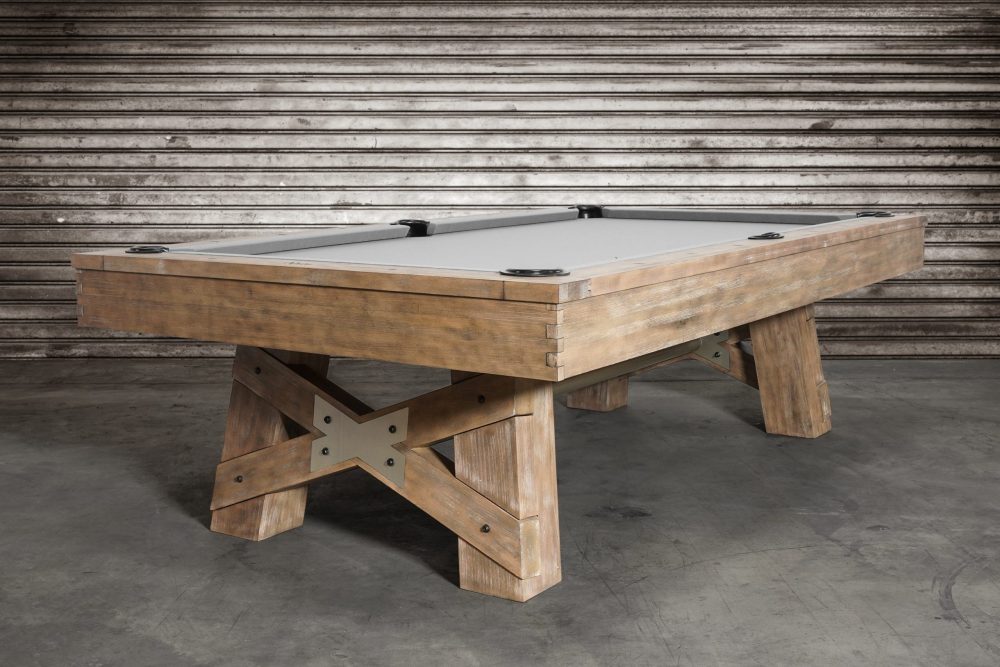 Nixon Billiards Georgia Slate Pool Table in Weathered Natural - Image 4