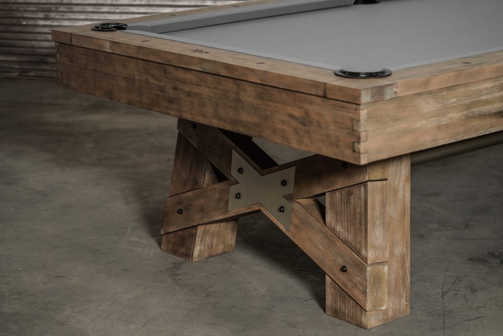 Nixon Billiards Georgia Slate Pool Table in Weathered Natural - Image 6