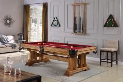 Playcraft Colorado Slate Pool Table in Saddle