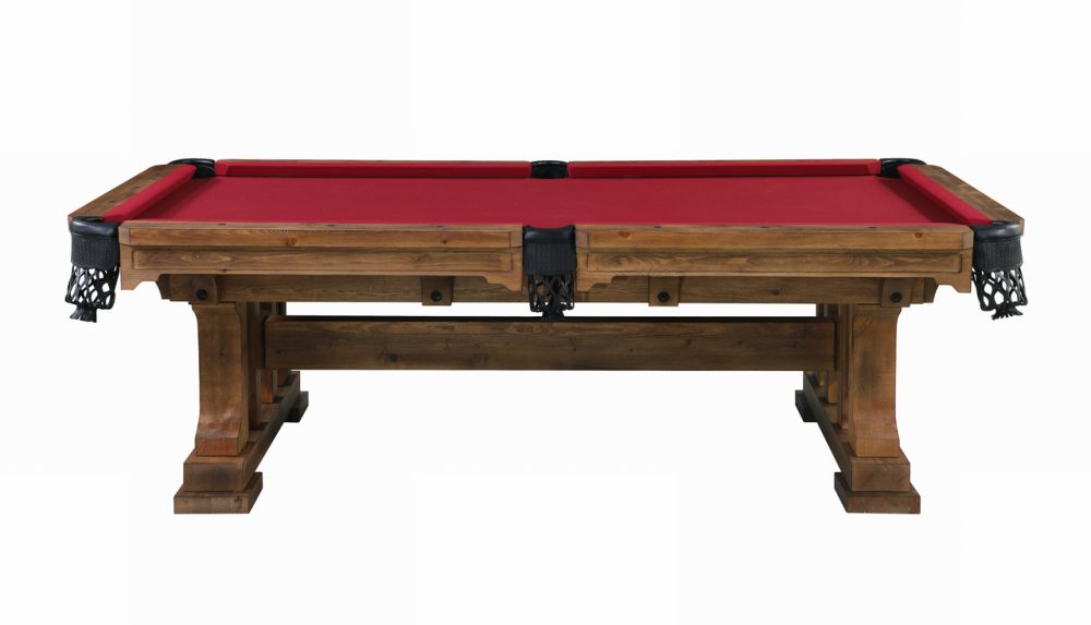 Playcraft Colorado Slate Pool Table in Saddle