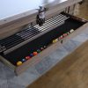 Playcraft Cooper Creek 8' Slate Pool Table in River Rock