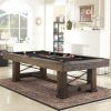 Playcraft Rio Grande Slate Pool Table in Weathered Bark