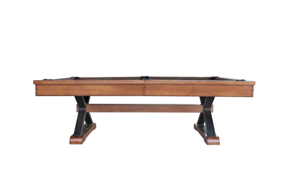 Playcraft Santa Fe Slate Pool Table in Cocoa Bean