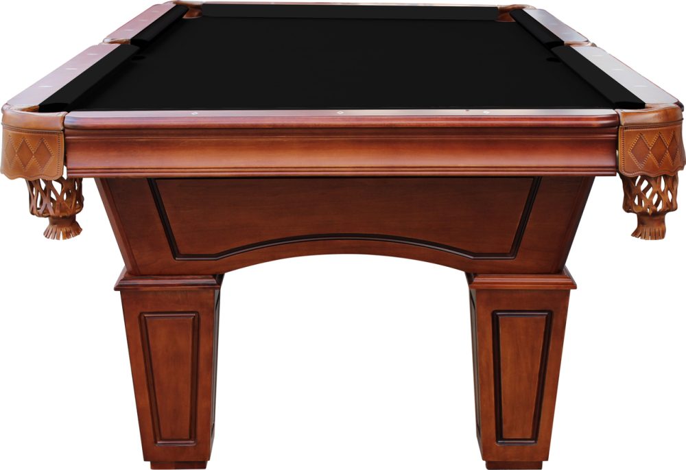 Playcraft Charles River 8' Slate Pool Table in Chestnut