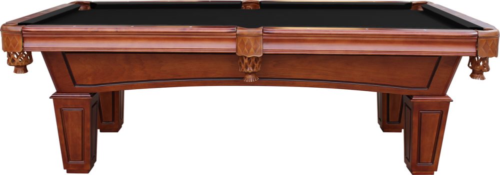 Playcraft Charles River 8' Slate Pool Table in Chestnut