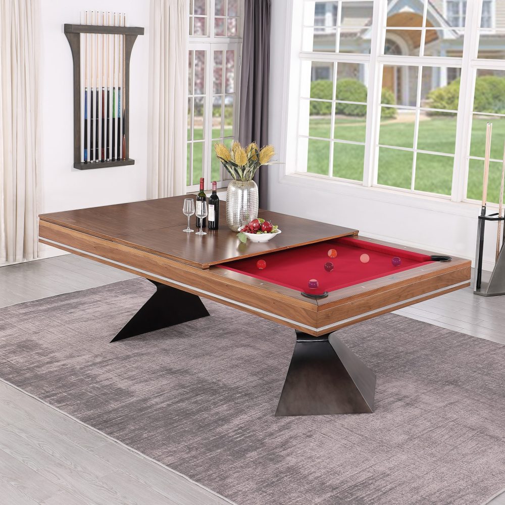 Playcraft Valencia 8' Slate Pool Table in Walnut - Image 2