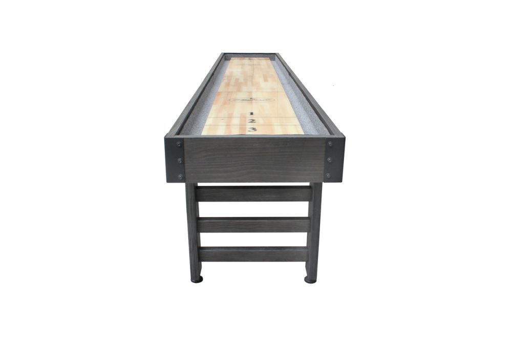 Playcraft Saybrook KD Shuffleboard Table w/16" 2-Piece Butcher Block in Midnight - Image 2