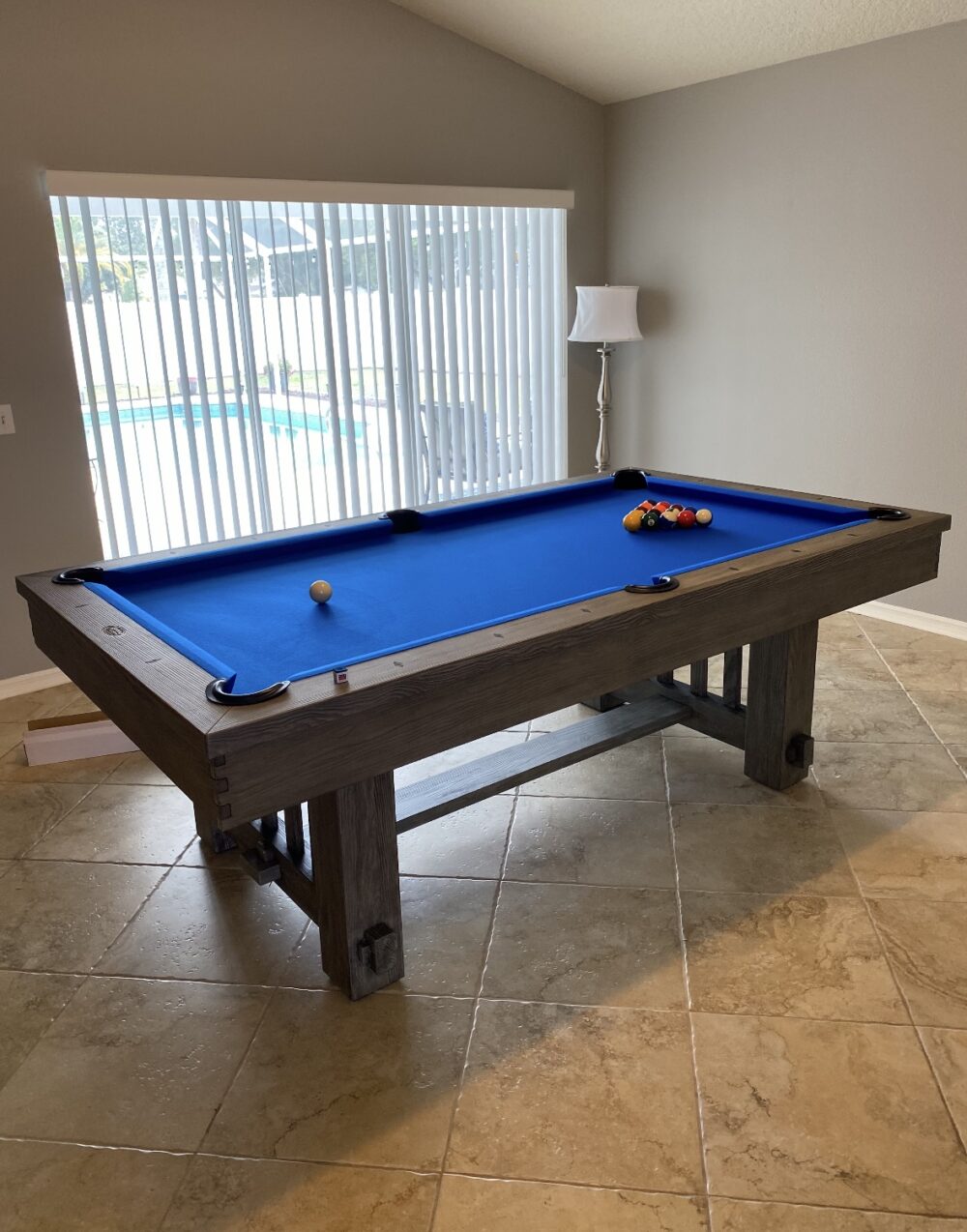 7ft Spencer Marston Cheyenne Used Dining Pool Table - Image 2