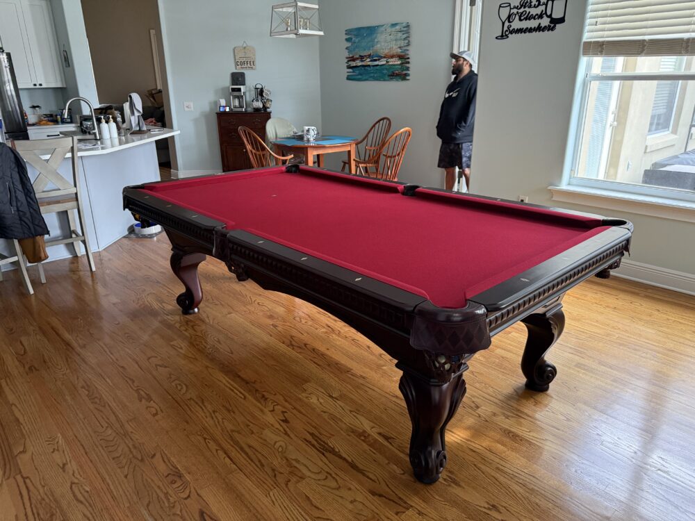 Kingdom Billiards 8ft table with dining top - Image 8