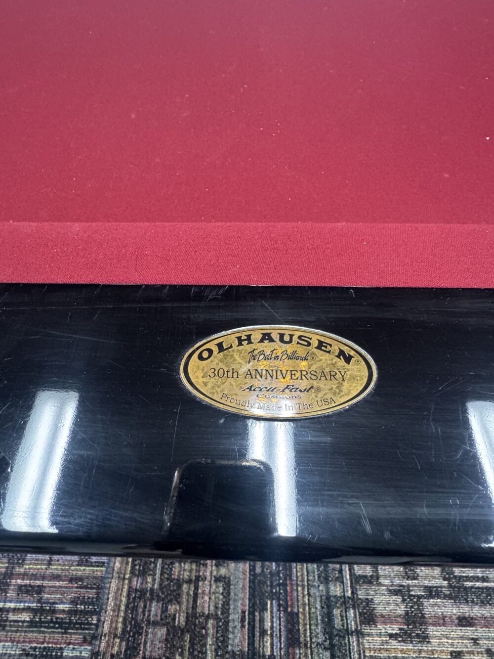 9ft Olhausen Monarch Used Billiard table - Image 2