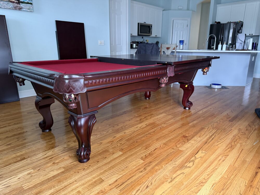 Kingdom Billiards 8ft table with dining top - Image 6