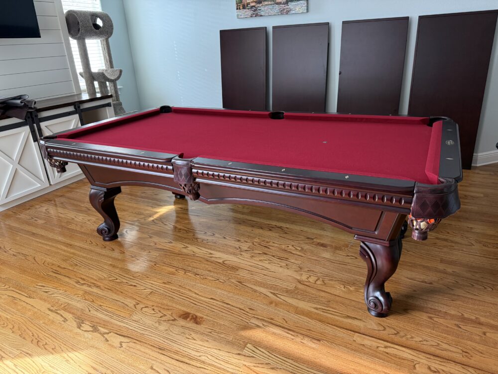 Kingdom Billiards 8ft table with dining top - Image 4