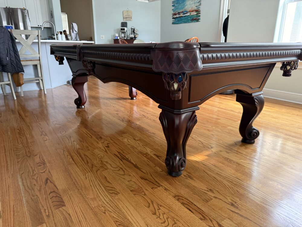 Kingdom Billiards 8ft table with dining top - Image 9