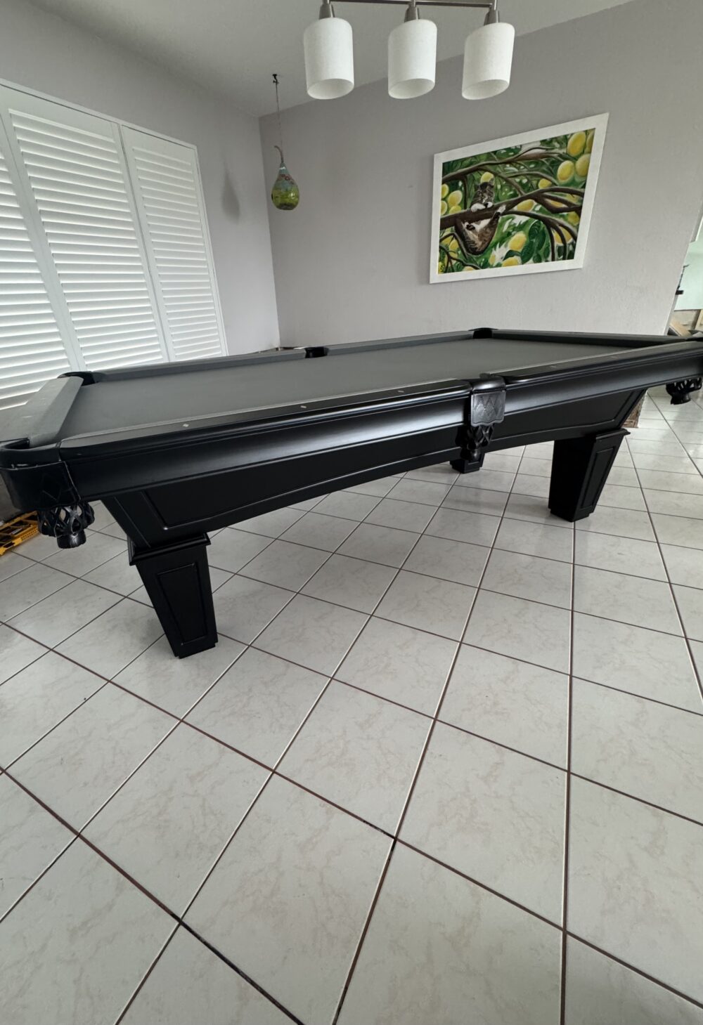 Robertson Billiards used table 2018 model 8ft - Image 2