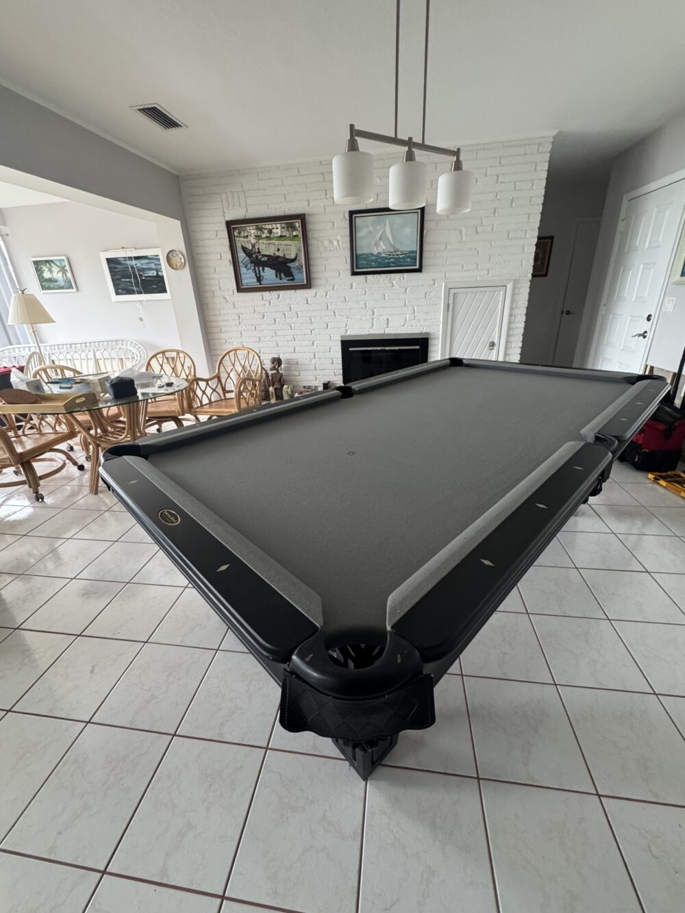 Robertson Billiards used table 2018 model 8ft - Image 8