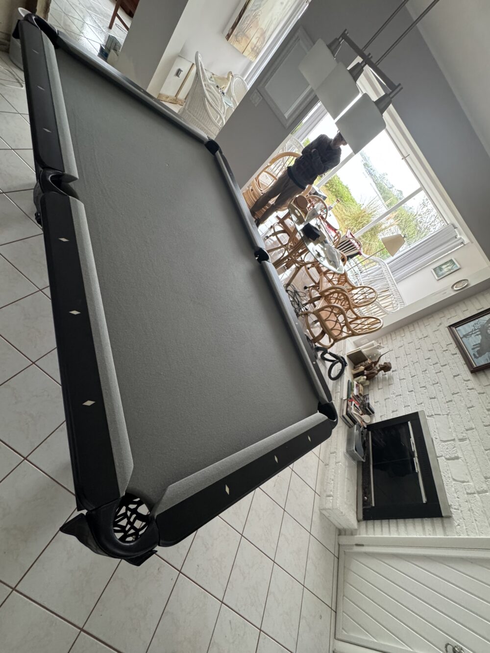 Robertson Billiards used table 2018 model 8ft - Image 9