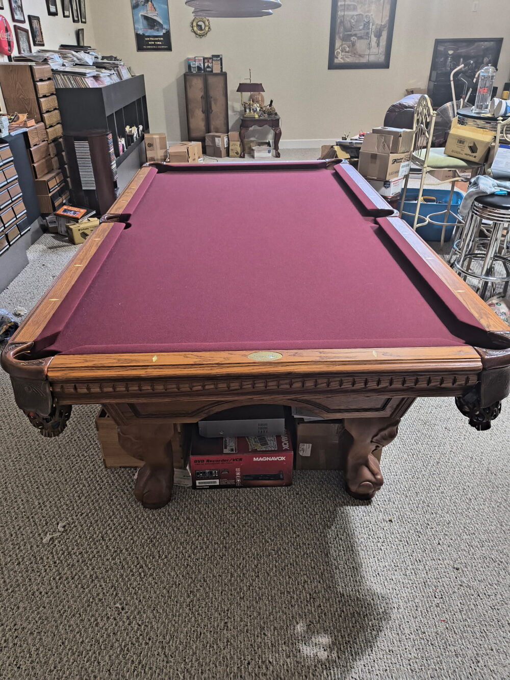 Leisure Bay Used Billiard Table 8ft “New Rubber”