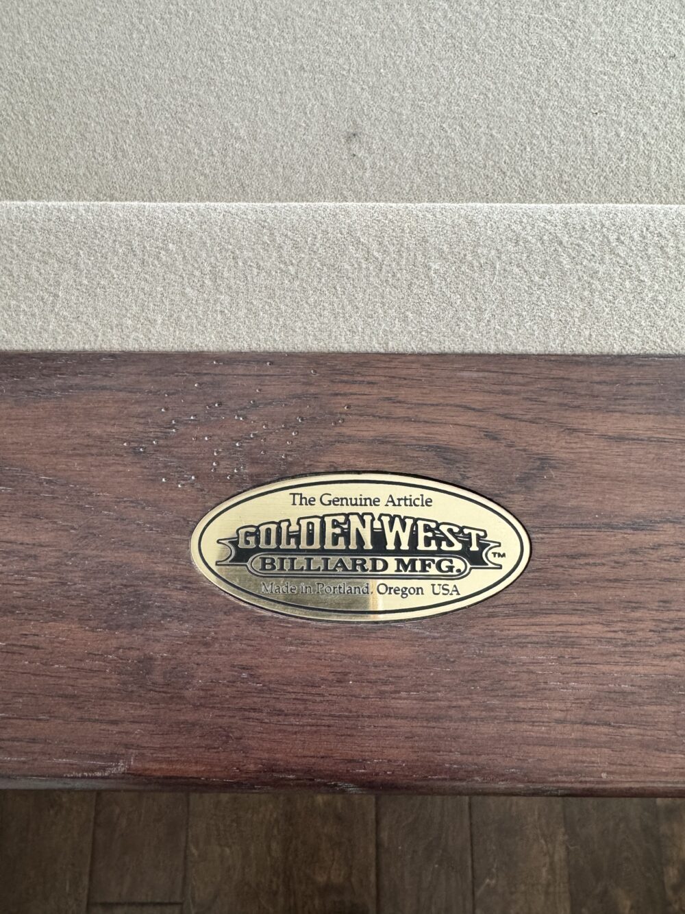 Golden West Used 7ft Billiard Table - Image 3