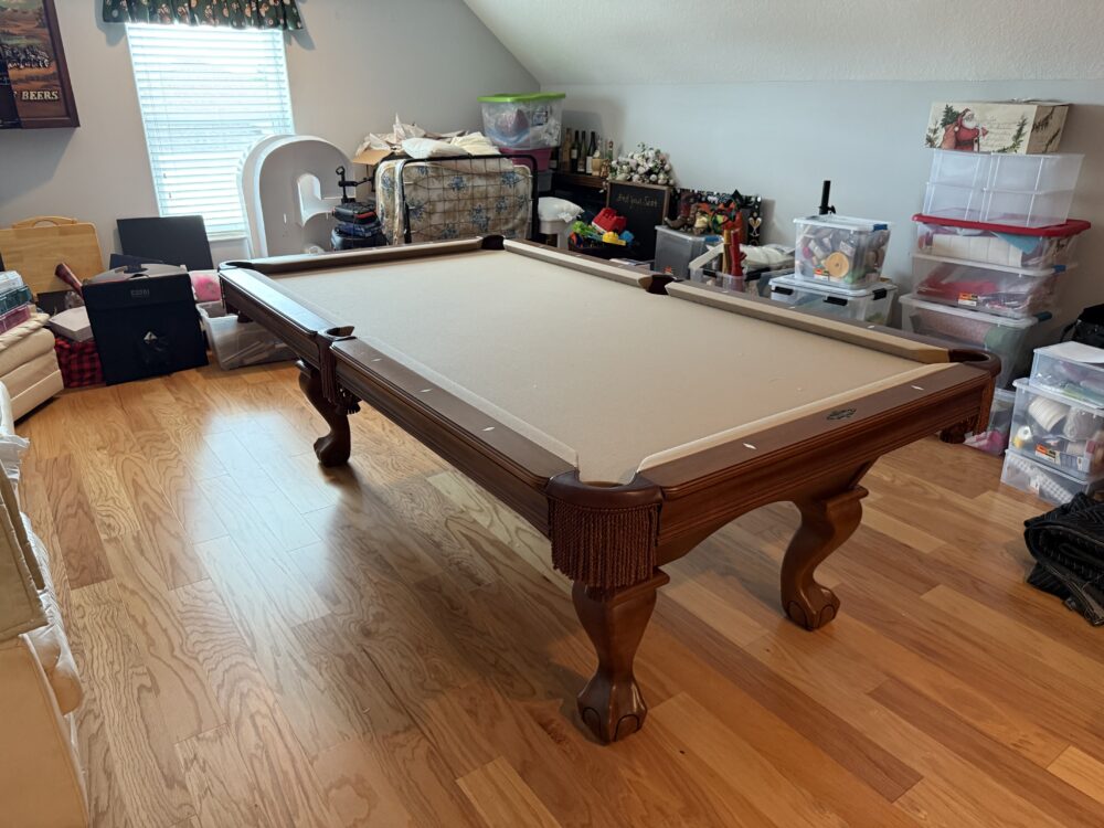 Brunswick Glennwood Talon ball & Claw legs with Tuscana Finish used 8ft - Image 4