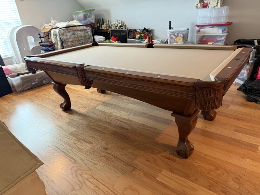 Brunswick Glennwood Talon ball & Claw legs with Tuscana Finish used 8ft - Image 5