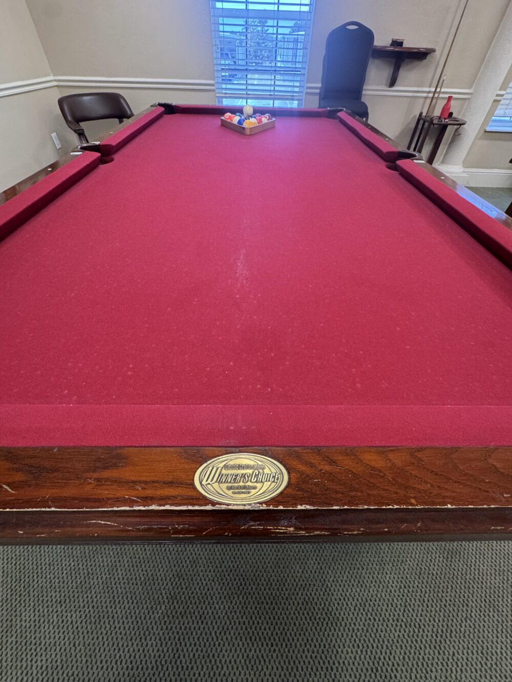 Legacy 8ft Used Billiard Table “New Rubber On Rails” - Image 10